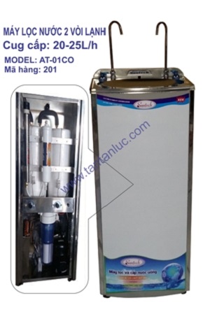 Máy lọc nước công nghiệp 2 vòi lạnh Suntech AT-01CO